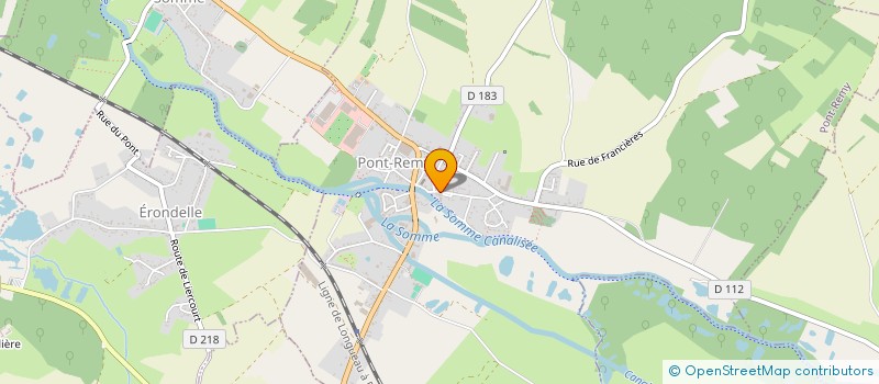 localisation de l'entreprise MADAME STELLA DUPONT  PONT-REMY