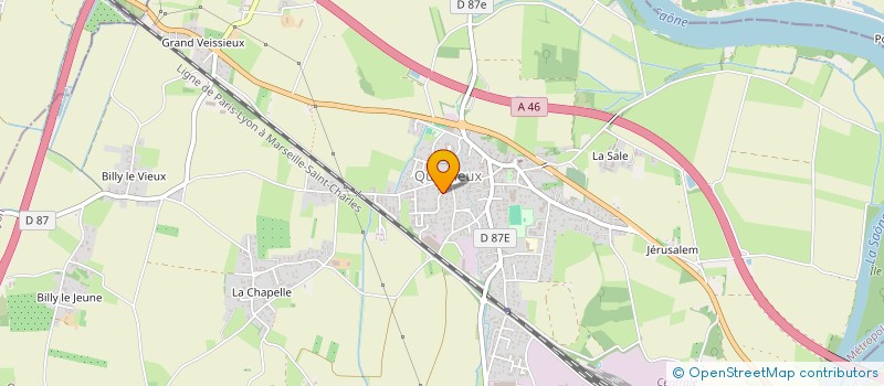 localisation de l'entreprise MADAME STELLA FALL  QUINCIEUX