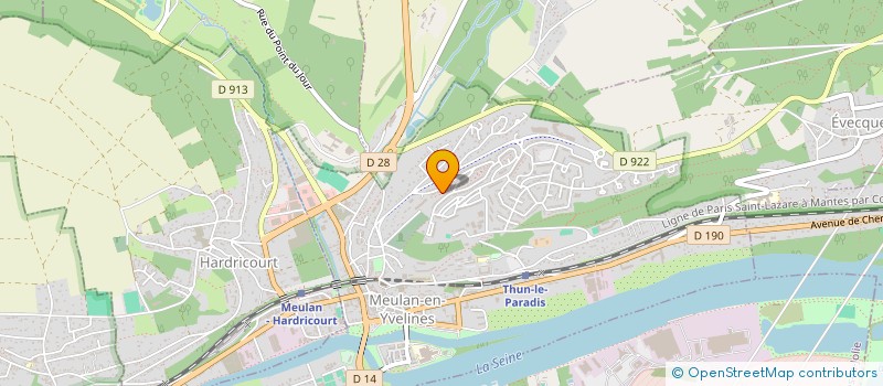 localisation de l'entreprise MADAME STELLA FON  MEULAN-EN-YVELINES