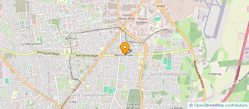 localisation de l'entreprise MADAME STELLA FRADIN  TOURS