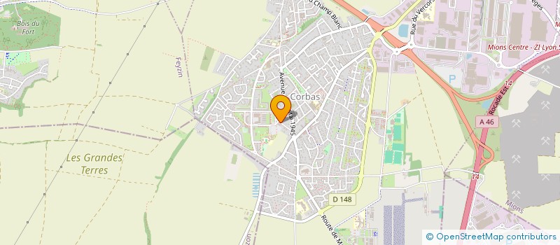 localisation de l'entreprise MADAME STELLA GAYVALLET à CORBAS