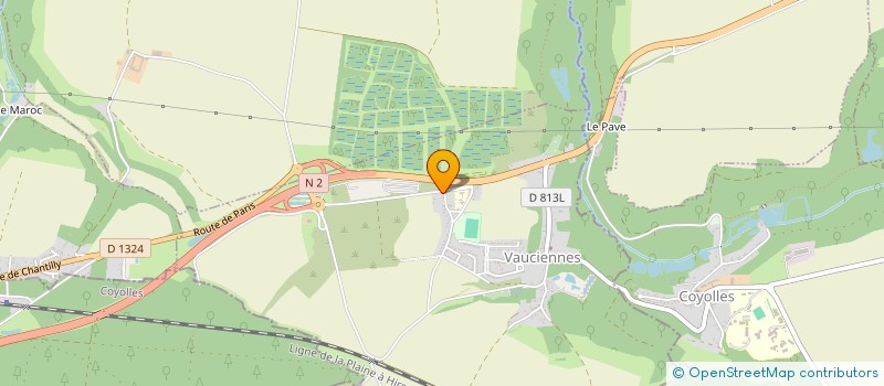 localisation de l'entreprise MADAME STELLA GIAGNOLINI  VAUCIENNES