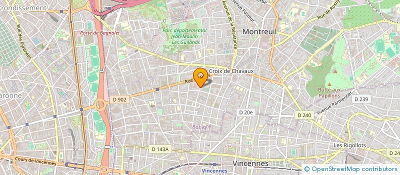 localisation de l'entreprise MADAME STELLA KAWALKO à MONTREUIL