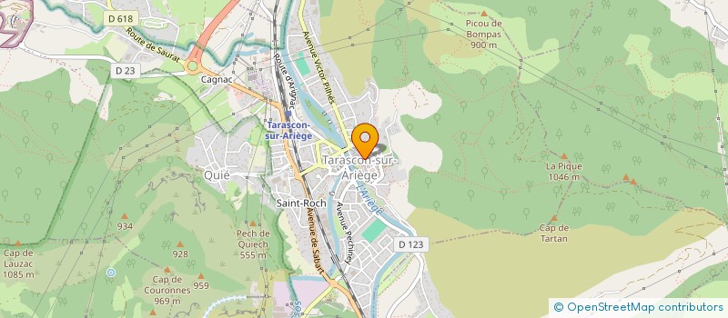 localisation de l'entreprise MADAME STELLA KIBANDA LIBHERO à TARASCON-SUR-ARIEGE