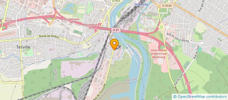 localisation de l'entreprise MADAME STELLA KIVIG  THIONVILLE