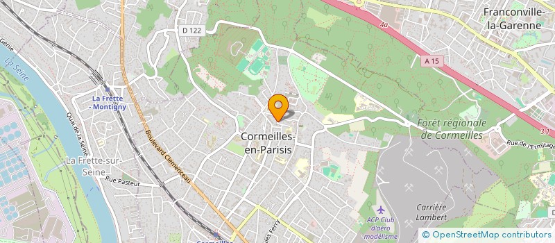 localisation de l'entreprise MADAME STELLA KOUAKOU  CORMEILLES-EN-PARISIS