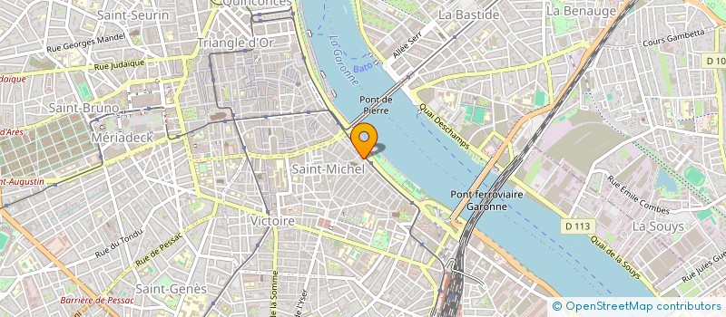 localisation de l'entreprise MADAME STELLA LAUDICK à BORDEAUX