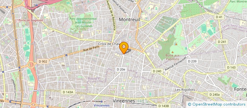 localisation de l'entreprise MADAME STELLA LEE PROWSE à MONTREUIL
