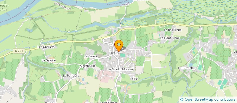 localisation de l'entreprise MADAME STELLA LETITIA VIRGI PASCAUD  OREE-D'ANJOU