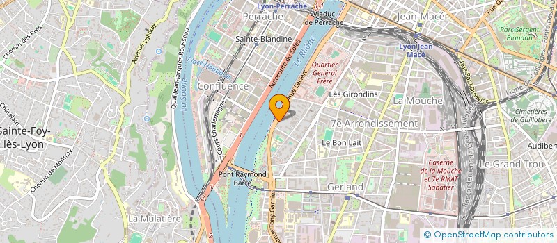 localisation de l'entreprise MADAME STELLA LOUBIKOU MILANDOU  LYON