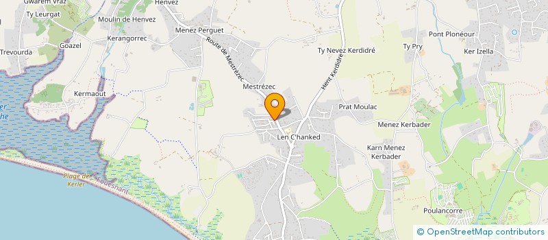 localisation de l'entreprise MADAME STELLA MESIERE  FOUESNANT