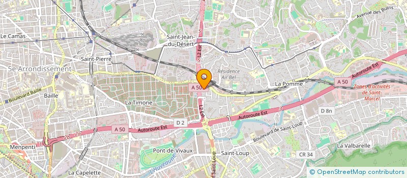 localisation de l'entreprise MADAME STELLA MORO  MARSEILLE