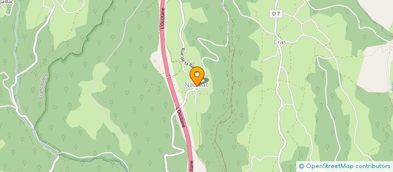 localisation de l'entreprise MADAME STELLA PIERQUIN-LOUIS  SENAILLAC-LAUZES