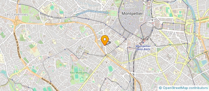 localisation de l'entreprise MADAME STELLA POIGNET  MONTPELLIER