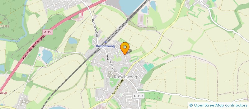 localisation de l'entreprise MADAME STELLA SCHLADENHAUFEN  RSCHWOOG