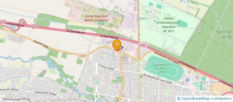 localisation de l'entreprise MADAME STELLA SERAUDIE à LONS