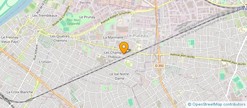 localisation de l'entreprise MADAME STELLA TABA MANKASSA  SARTROUVILLE