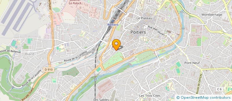 localisation de l'entreprise MADAME STELLA TALEA à POITIERS