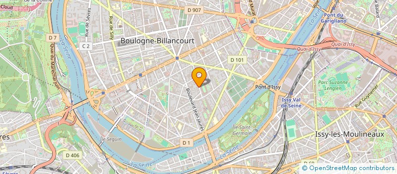 localisation de l'entreprise MADAME STELLA TAMTCHOUN KAYO à BOULOGNE-BILLANCOURT
