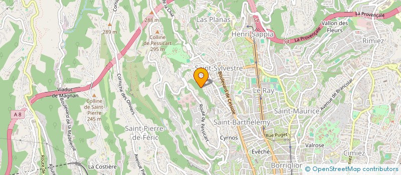 localisation de l'entreprise MADAME STELLA TRIPODI  NICE