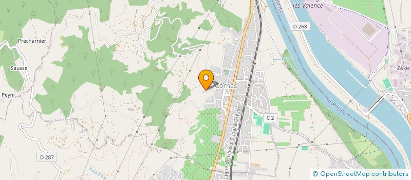 localisation de l'entreprise MADAME STELLA TROLLIER  CORNAS