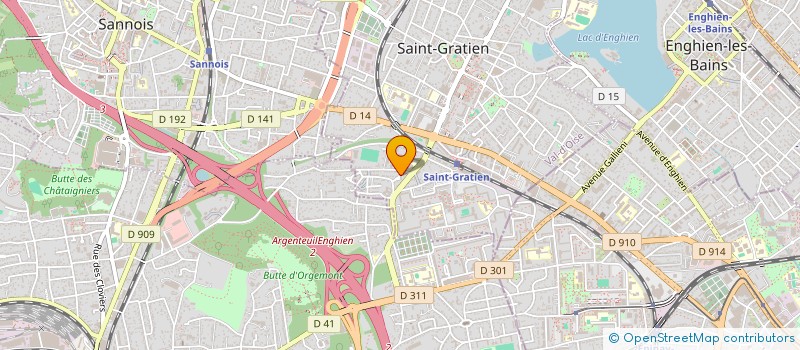 localisation de l'entreprise MADAME STELLA VILLISECH  SAINT-GRATIEN