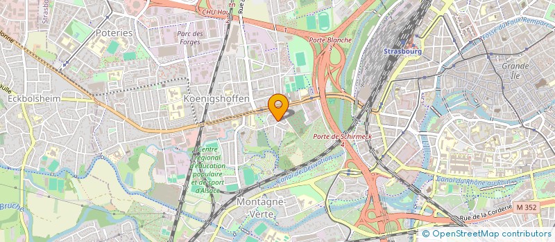 localisation de l'entreprise MADAME STELLA VONIE à STRASBOURG