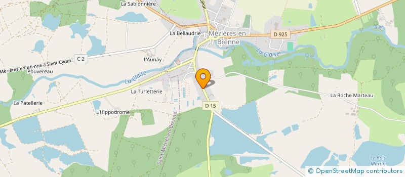 localisation de l'entreprise MADAME STELLIE BULTE à MEZIERES-EN-BRENNE