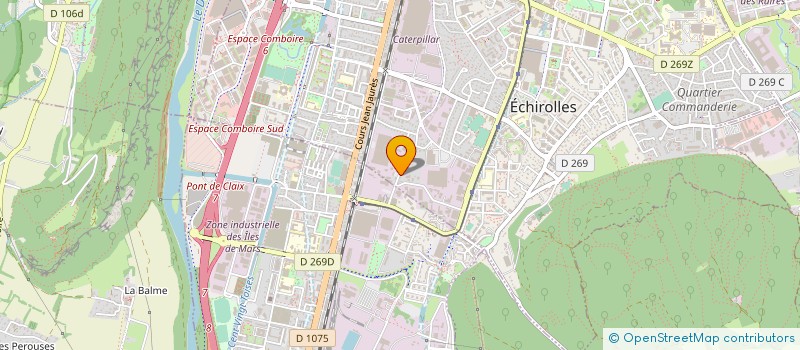 localisation de l'entreprise MADAME STELLINA PERRIN à ECHIROLLES