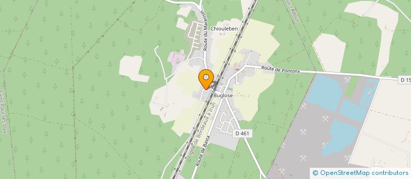 localisation de l'entreprise MADAME STELLY SIERRA  SAINT-VINCENT-DE-PAUL