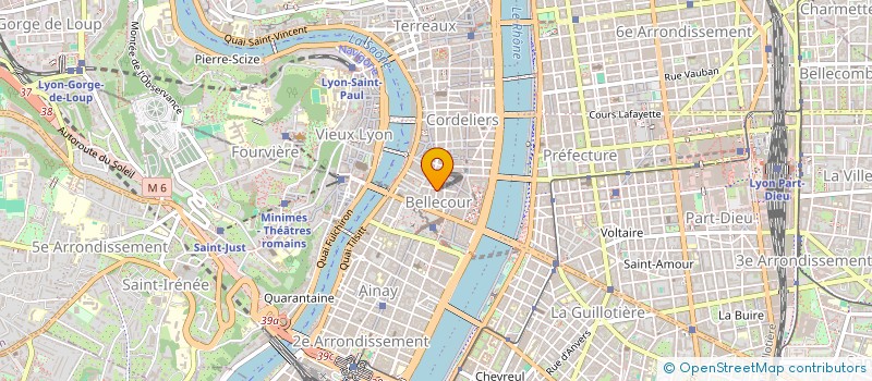 localisation de l'entreprise MADAME STEPHANE BADIN  LYON