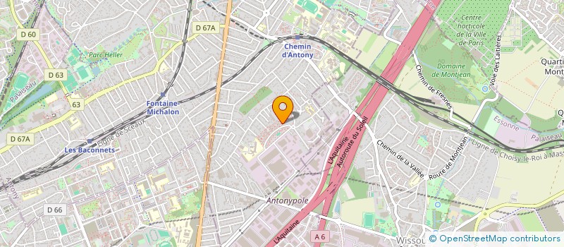 localisation de l'entreprise MADAME STEPHANE BARNY à ANTONY