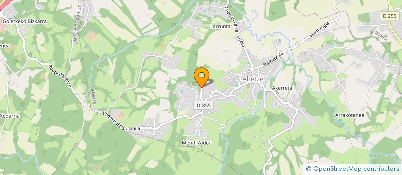 localisation de l'entreprise MADAME STEPHANE CABOURDIN à BIDART