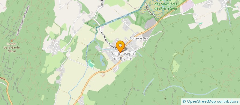 localisation de l'entreprise MADAME STEPHANE CHUPIN  SAINT-JOSEPH-DE-RIVIERE