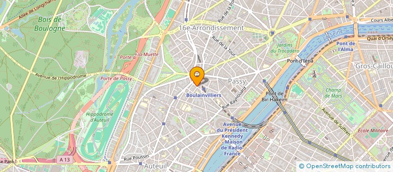 localisation de l'entreprise MADAME STEPHANE POUYAUD  PARIS