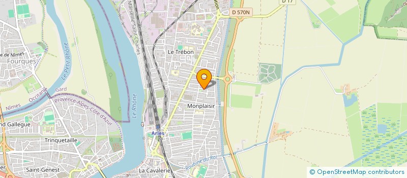 localisation de l'entreprise MADAME STEPHANE TANGUY  ARLES