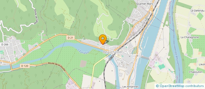 localisation de l'entreprise MADAME STEPHANE WIEST  SAINT-LAURENT-DU-PAPE