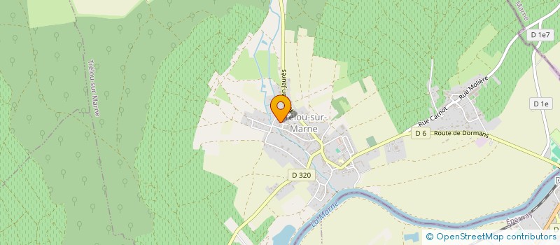localisation de l'entreprise MADAME STEPHANIA DUBOIS à TRELOU-SUR-MARNE