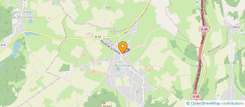 localisation de l'entreprise MADAME STEPHANIE ABBALLE  BIZONNES