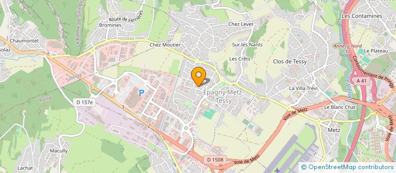 localisation de l'entreprise MADAME STEPHANIE ABRAHAM  EPAGNY METZ-TESSY