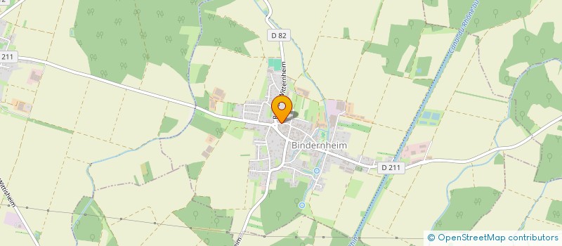 localisation de l'entreprise MADAME STEPHANIE ACKERER  BINDERNHEIM