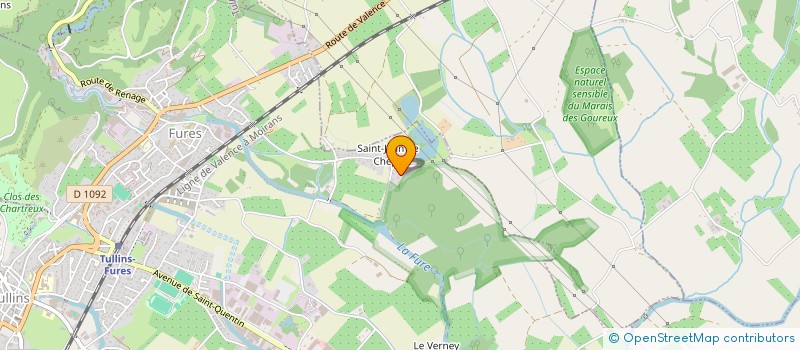 localisation de l'entreprise MADAME STEPHANIE ADAM  TULLINS