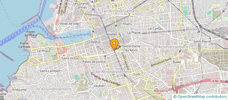 localisation de l'entreprise MADAME STEPHANIE AGGOUNE à MARSEILLE