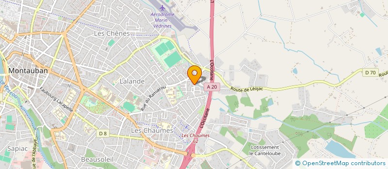 localisation de l'entreprise MADAME STEPHANIE ALAUX  MONTAUBAN