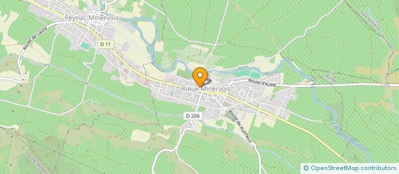 localisation de l'entreprise MADAME STEPHANIE ALCARAS  PEYRIAC-MINERVOIS