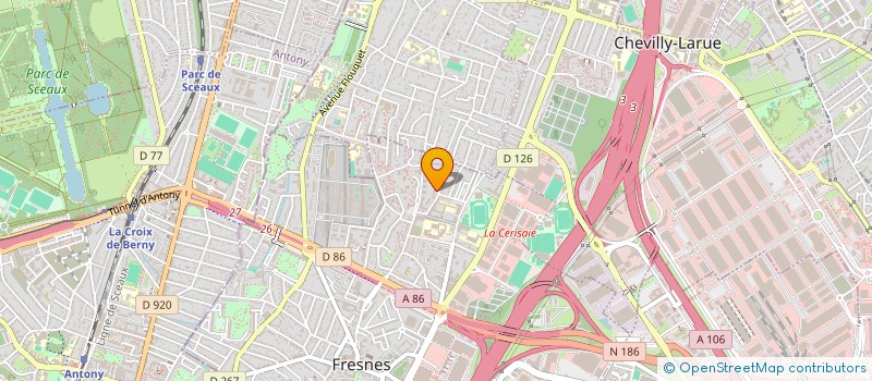 localisation de l'entreprise MADAME STEPHANIE ALEXANDRE  FRESNES