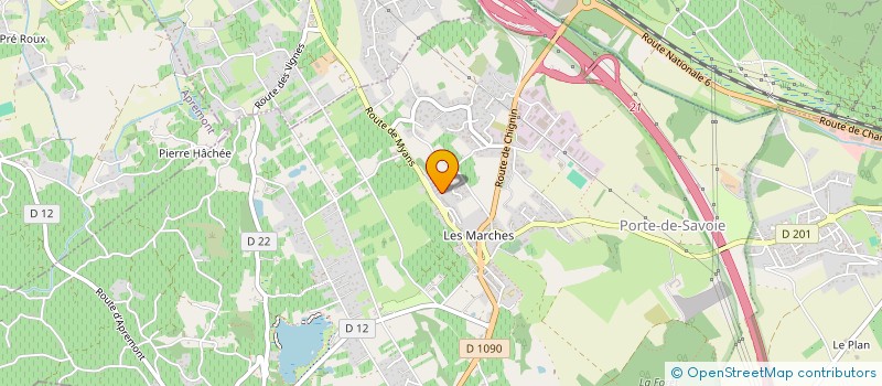 localisation de l'entreprise MADAME STEPHANIE ALMA à PORTE-DE-SAVOIE