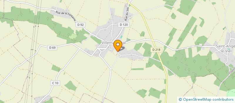 localisation de l'entreprise MADAME STEPHANIE ALVAREZ  VILLEMARECHAL