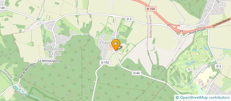 localisation de l'entreprise MADAME STEPHANIE ALVAREZ  CHAUVRY