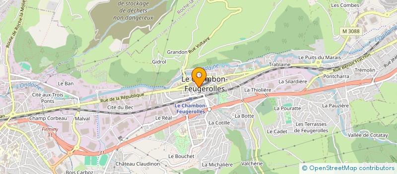 localisation de l'entreprise MADAME STEPHANIE AMATO  LE CHAMBON-FEUGEROLLES